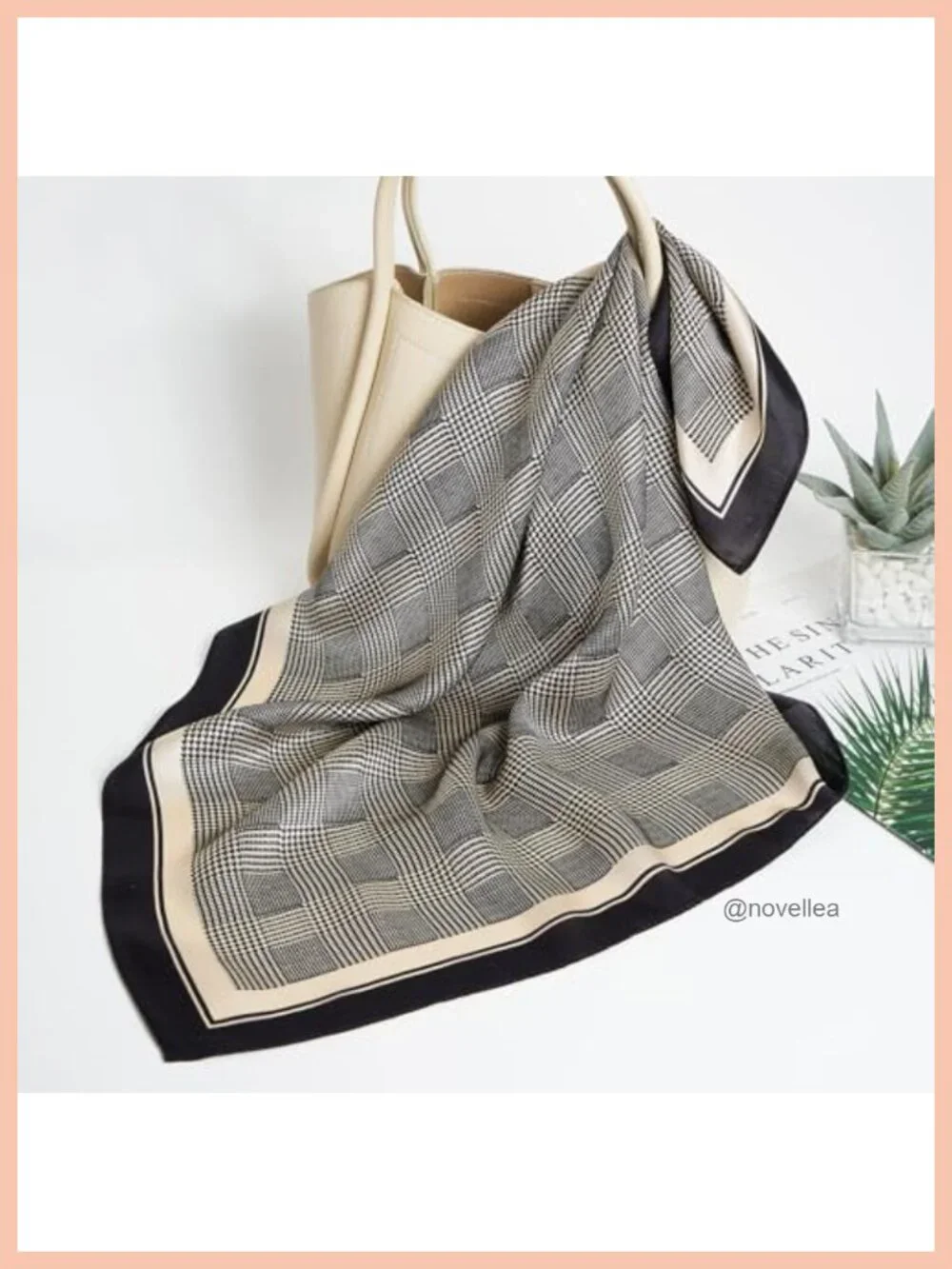 100% Mulberry Silk Lightweight Square Scarf Women Neckerchief